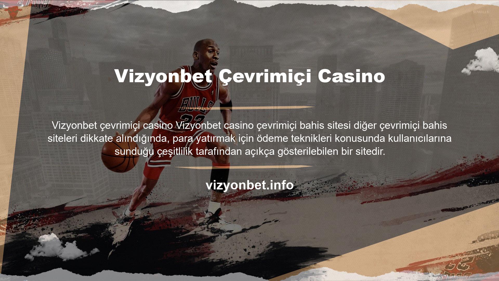 Site kullanıcıları, kullanıcılarına sunulan çeşitli Vizyonbet mevduat teknikleri teknikleri aracılığıyla bu teknikler arasında kişisel yaşamlarında kullandıkları bir teknik bulacak ve böylece Vizyonbet depozito prosedürlerini tamamlayacaklardır